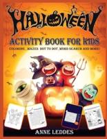 HALLOWEEN Activity Book For Kids