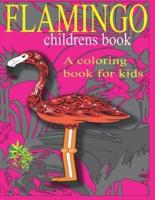 Flamingo Children's Book A Coloring Book for Kids