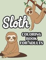 Sloth Coloring Book For Adults