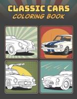 Classic Cars Coloring Book