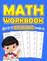 First Grade Math Workbook: 1st Grade math Workbook   first grade Homeschool   100 Pages of Addition, Subtraction and Time Activities + Worksheets ( ... grade 1 with more than 1000 exercises )