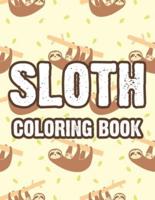 Sloth Coloring Book