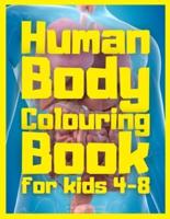 Human Body Colouring Book for Kids 4-8