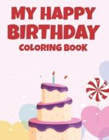 My Happy Birthday Coloring Book