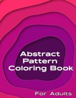 Abstract Pattern Coloring Book for Adult