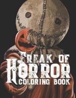 Freak Of Horror Coloring Book