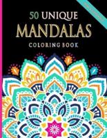 50 Unique Mandalas Coloring Book