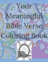 Your Meaningful Bible Verse Coloring Book