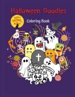 ็Happy Halloween Doodles Coloring Book