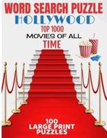 Word Search Puzzle Hollywood Top 1000 Movies of All Time