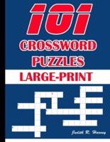 101 Crossword Puzzles Large-Print