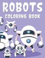 Robots Coloring Book