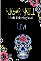 Levi Sugar Skull, Adult Coloring Book