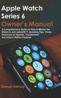 Apple Watch Series 6 Owner's Manual