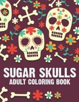 Sugar Skulls Adults Coloring Book