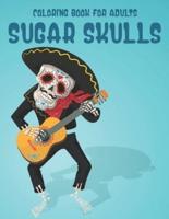Coloring Book For Adults Sugar Skulls