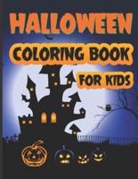 Halloween Coloring Book For Kids