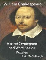 William Shakespeare Inspired Cryptogram and Word Search Puzzles