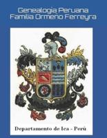 Genealogía Peruana - Familia Ormeño Ferreyra