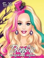 Barbie Coloring Book for Kids Ages 4-8