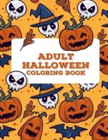 Adult Halloween Coloring Book