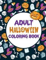 Adult Halloween Coloring Book