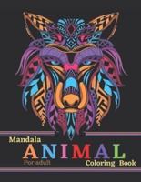 Mandala Animal Coloring Book for Adult