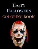 Happy Halloween Coloring Book