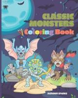 Classic Monsters Coloring Book