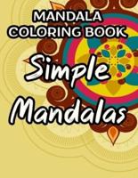 Mandala Coloring Book Simple Mandalas