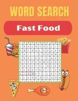 Word Search Fast Food