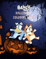Bluey Halloween Coloring Book