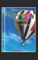 Five Weeks in a Balloon Original Edition (Annotated )