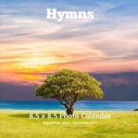 Hymns 8.5 X 8.5 Calendar September 2020 -December 2021