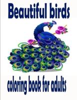 Beautiful Birds Coloring Book for Adults