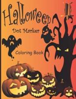 Halloween Dot Markers Coloring Book