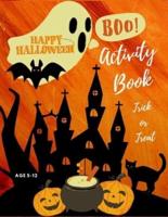 Halloween Activity Book Trick or Treat Age 5-12