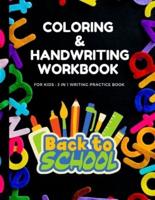 Coloring & Handwritng Worbook