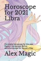 Horoscope for 2021 Libra