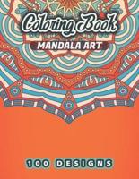 MANDALA ART Coloring Book