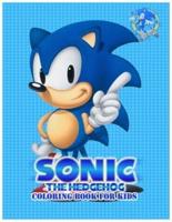 Sonic The Hedgehog Coloring Book for Kids