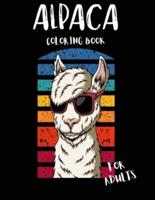 Alpaca Colouring Book for Adults