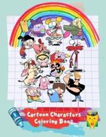 Cartoon Characters Coloring Book