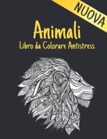 Animali Libro Da Colorare Antistress Nuova