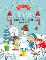 I Spy Christmas Book for Kids Ages 2-5