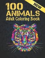 Adult Coloring Book Animals New