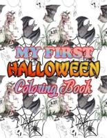 My First Halloween Coloring Book