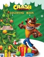 Crash Bandicoot Christmas Coloring Book