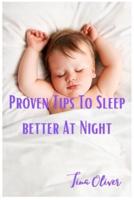 Proven Tips To Sleep Better At Night