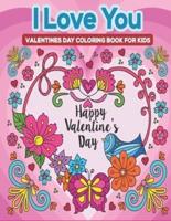 Valentines Day Coloring Book For Kids